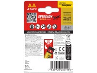 Energizer Alkaline-Batterie Eveready Gold AA Mignon 1,5 V / 4 Stk.