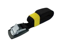 Spanngurt 1-tlg. Schwarz 2 m x 2,5 cm Spanngurt 1-tlg. Schwarz 2 m x 2,5 cm