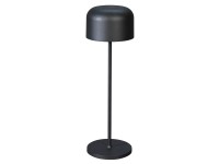 Konstsmide LED-Tischleuchte Lille USB Schwarz Ø 11 cm / Höhe 36 cm