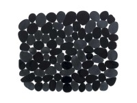 Wenko Spülbeckeneinlage Stone Schwarz 31 x 26 cm
