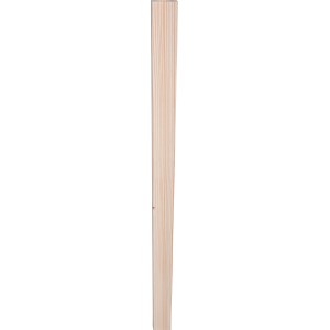 Pied de meuble carré en épicéa, hauteur 730 mm. Idéal pour meubles sur mesure.