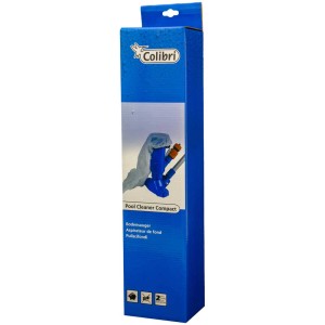 Emballage de l'aspirateur de piscine Colibri Compact, longueur 112 cm, pour piscines et pataugeoires.