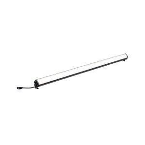 Barra luminosa LED Paulmann Plug & Shine, luce da esterno antracite per montaggio a terra.