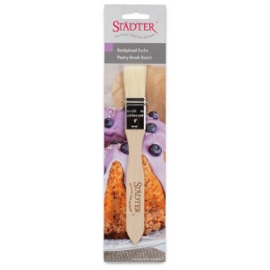 Backpinsel aus Naturmaterialien mit Holzgriff, ideal für Glasuren und Butter.