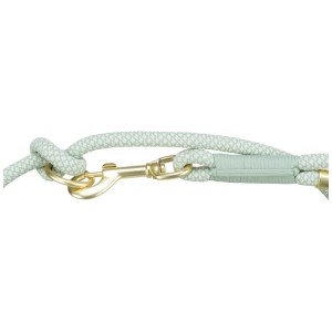 Trixie Guinzaglio allungabile Soft Rope salvia-menta con moschettone, 2m.