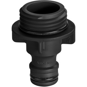 Raccord d'arroseur Gardena pour une connexion rapide des appareils d'arrosage.