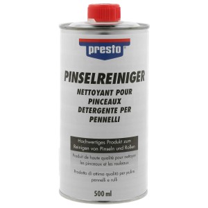 Presto Pinselreiniger, 500 ml Dose zur Reinigung von Pinseln und Farbrollern.