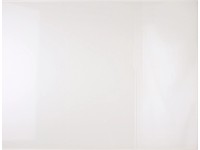 Grosfillex Kunststoffpaneel 8 mm Weiss Glänzend 260 cm x 37,5 cm