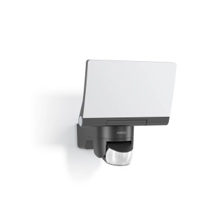 Faro a LED con sensore Steinel XLED Home 2 grafite per esterni, con rilevatore di movimento.