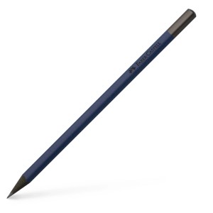 Faber-Castell Bleistift Urban Navy Blue, Härtegrad B. Stift in Dunkelblau mit silberner Aufschrift.