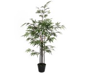 Mica Decorations Kunstpflanze Bambus Grün Topf Ø 75 cm / Höhe 120 cm