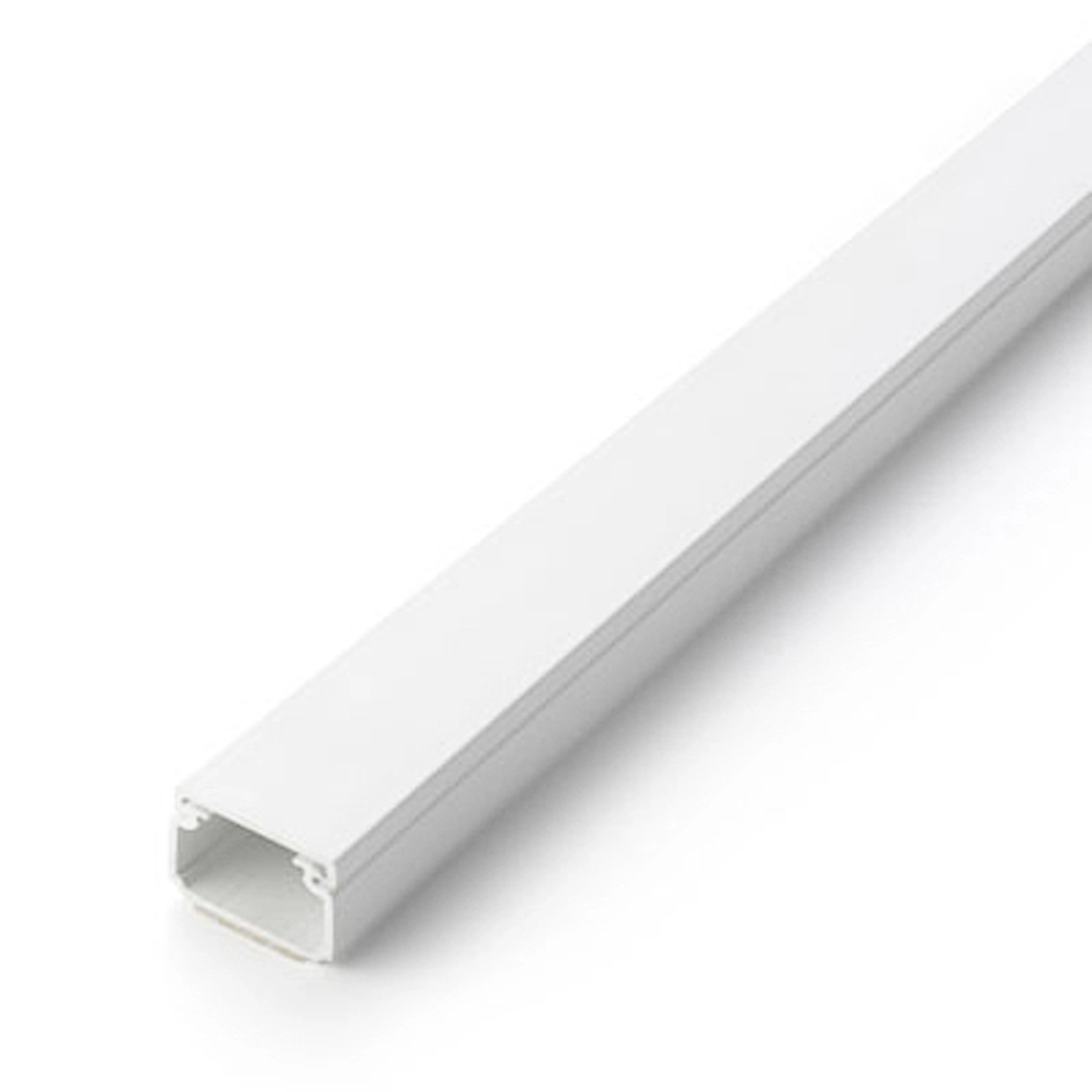 Canalina per cavi elettrica 40x16 mm in plastica passacavi bianco