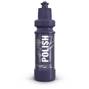 Gyeon Q²M Polish polish auto, flacon violet de 120ml pour une finition sans hologramme et brillante.