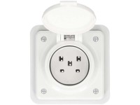 Electro-Mica Unterputz-Steckdose Typ25 mit IP55 Weiss Gr. 1 x 1 Electro-Mica Unterputz-Steckdose Typ25 mit IP55 Weiss Gr. 1 x 1