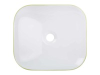 Aufsatzwaschtisch Cuando Weiss-Moosgrün 45 cm Aufsatzwaschtisch Cuando Weiss-Moosgrün 45 cm