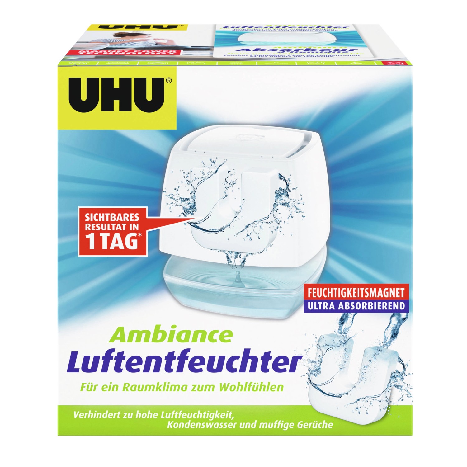 UHU Luftentfeuchter Ambiance Weiss kaufen bei OBI