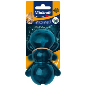 Vitakraft Galaxy Garden Formica, gioco snack blu per cani, ricaricabile.
