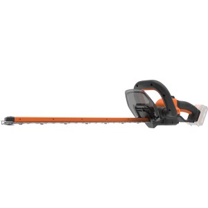 Taille-haie sans fil Worx WG264E.9, 20V, orange et noir, avec protège-lame.