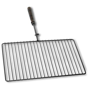 Grille de barbecue à bras pivotant Nouvel, 50x37 cm, pour des grillades polyvalentes avec systèmes à bras pivotant.
