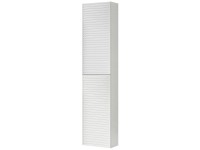 Hochschrank Pixel Weiss Stripes (HxBxT) 160 x 30 x 27 cm