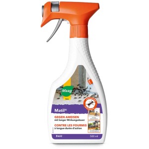 Maag Matil Spray anti-fourmis 500ml pour lutter contre les fourmis dans la maison.