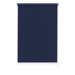Store enrouleur occultant Gardinia bleu foncé, 52x180 cm, pour une occultation optimale.