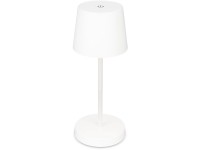 Brilo Akku-Tischleuchte Weiss LED dimmbar 3'000 K / 2,6 W / 150 lm