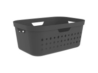Rotho Wäschekorb Jona Anthrazit 39 l