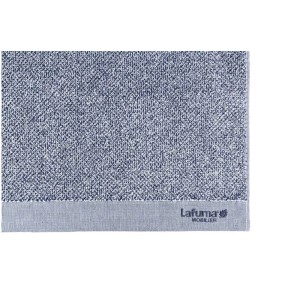 Lafuma Frotteeauflage Littoral Relax, cuscino blu in cotone per sedia da giardino.