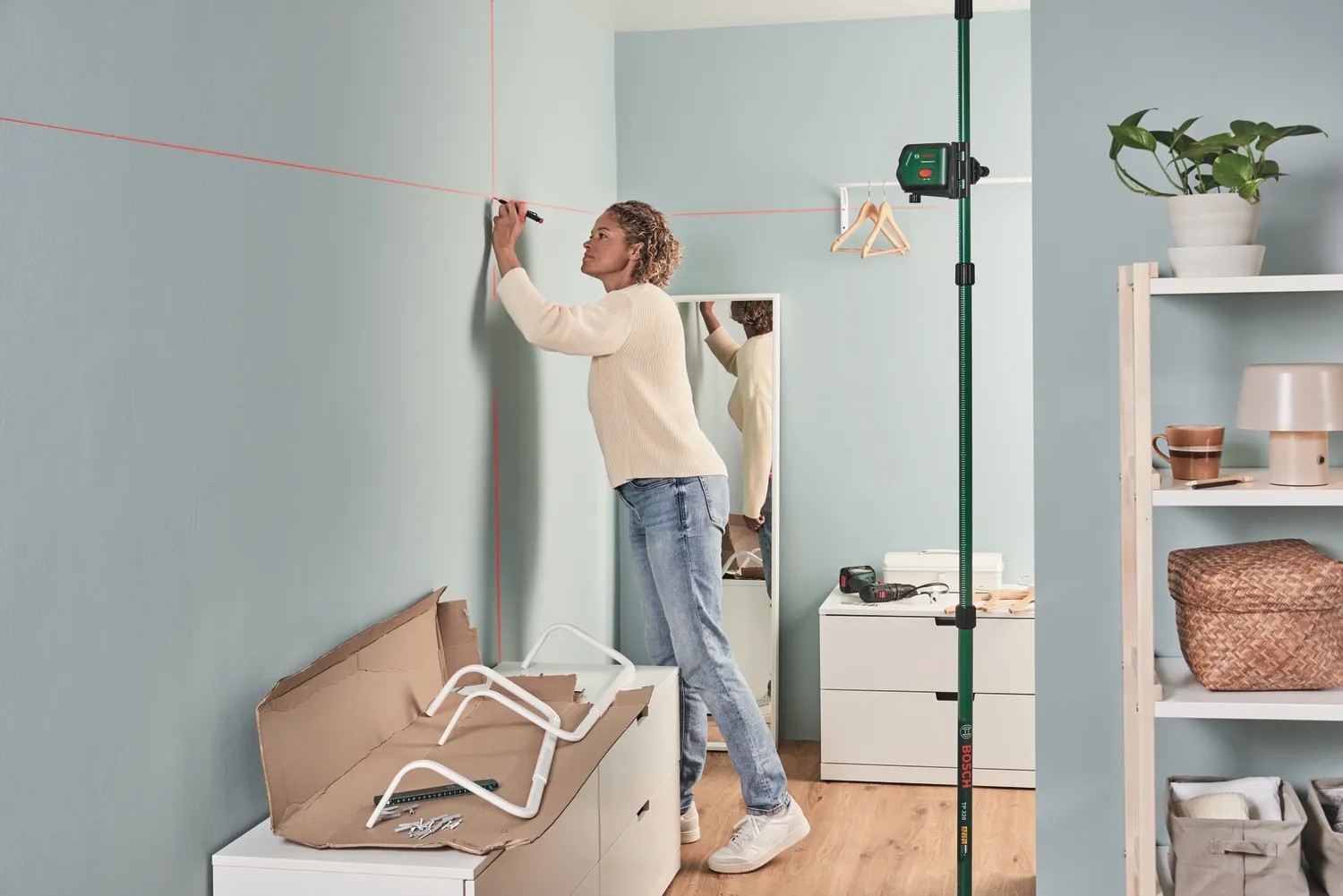 Bosch Home and Garden UniversalLevel 360 Premium-Set Kreuzlinienlaser Reichweite (max.): 12 m kaufen Bosch Home and Garden UniversalLevel 360 Premium-Set Kreuzlinienlaser Reichweite (max.): 12 m kaufen