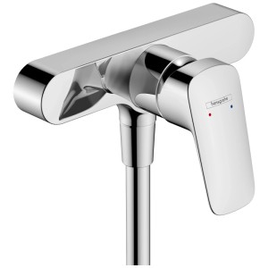 Miscelatore doccia esterno Hansgrohe Logis cromato per docce.