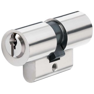 Abus Cylindre rond suisse JW14, 30/40, serrure de porte avec haute protection contre la manipulation.