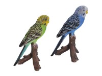 Vivid Arts Wellensittich Blau-Grün (HxBxT) 16,5 x 9,7 x 8 cm