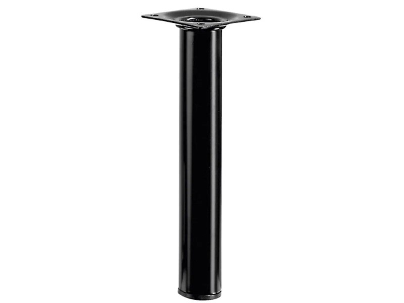 Hettich Pied de table Noir Ø 30 x 200 mm