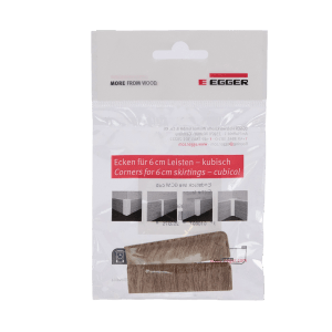 Egger Embouts, 6 cm, Chêne Taupe, 2 pièces. Finition pour plinthe pour des bords nets.