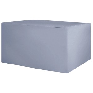 Copertura antipioggia grigia Beliani Chuva, 90x155x155 cm, per mobili da giardino.