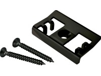 Endclips für Terrassendielen WPC Edelstahl Schwarz 10 Stk.