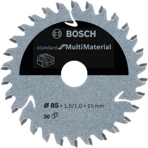 Lame de scie circulaire Bosch Standard for Multi Material, diamètre 85 mm.
