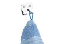 Wenko Wandhaken Duo Basic Edelstahl glänzend rostfrei