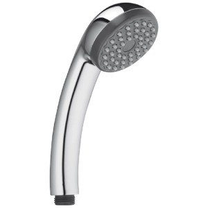 Doccetta a mano rotonda Laufen Easy cromata Ø 7 cm