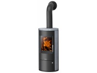 Justus Kaminofen Austin 5 Speckstein Schwarz