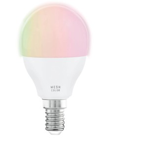 Lampadina LED Eglo Zigbee E14, 4,9 W, opale, con cambio colore RGB e luce bianca.