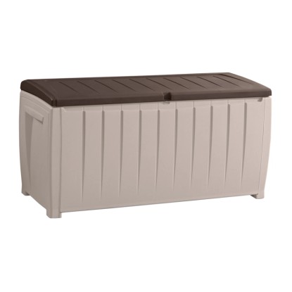 Keter Contenitore per cuscini Novel Marrone Beige