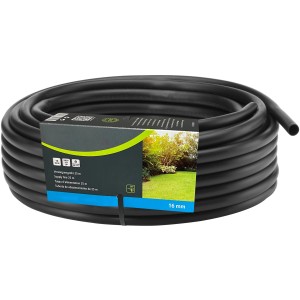 Tubo di alimentazione Geka Drip, diametro 16 mm, rotolo da 25 m, per sistemi micro-goccia.