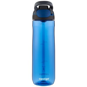 Borraccia blu Contigo Cortland, 720 ml, a prova di perdite, ideale per il viaggio.