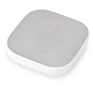 WiZ Smarter Portable Button, telecomando grigio per illuminazione smart.