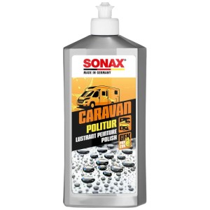 Sonax Caravan Politur, Flasche. Autopflege für Wohnwagen und Reisemobile.