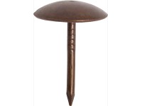 LUX Polsternägel 9 mm x 12,5 mm Altmessing 40 Stk.