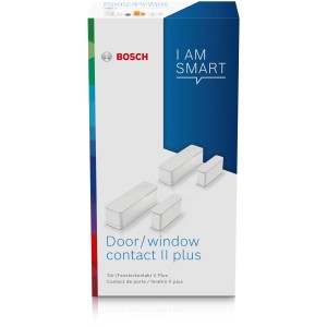 Bosch Smart Home Fenster-/Türsensor II Plus, 2er-Set, zur Hausautomation.