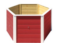 Weka Elementhochbeet 669 / 6-Eck Grau (HxBxT) 68,5 x 143 x 120 cm Weka Elementhochbeet 669 / 6-Eck Grau (HxBxT) 68,5 x 143 x 120 cm